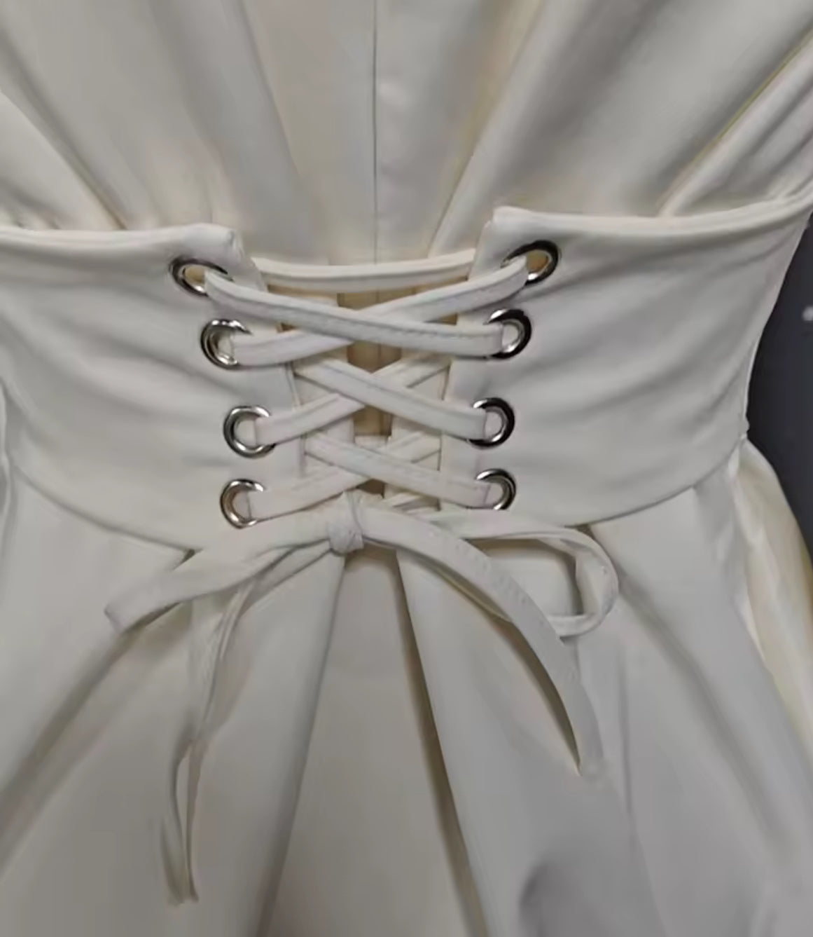 NEW $125 Izza Off White Structured Blazer Dress