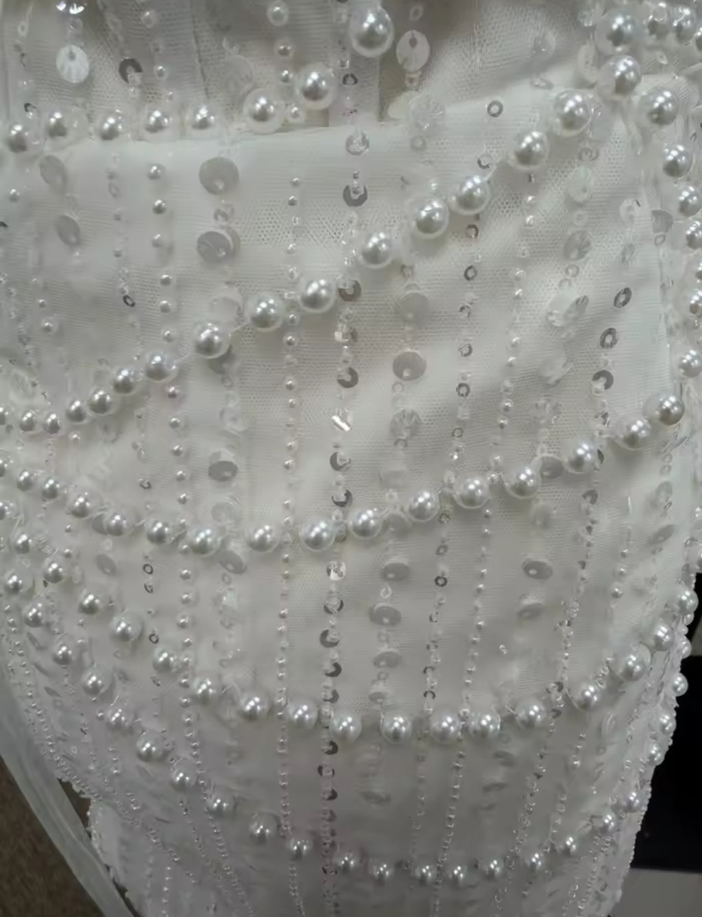 NEW $625 Old Hollywood in short Elegant White Strapless Beaded Dress