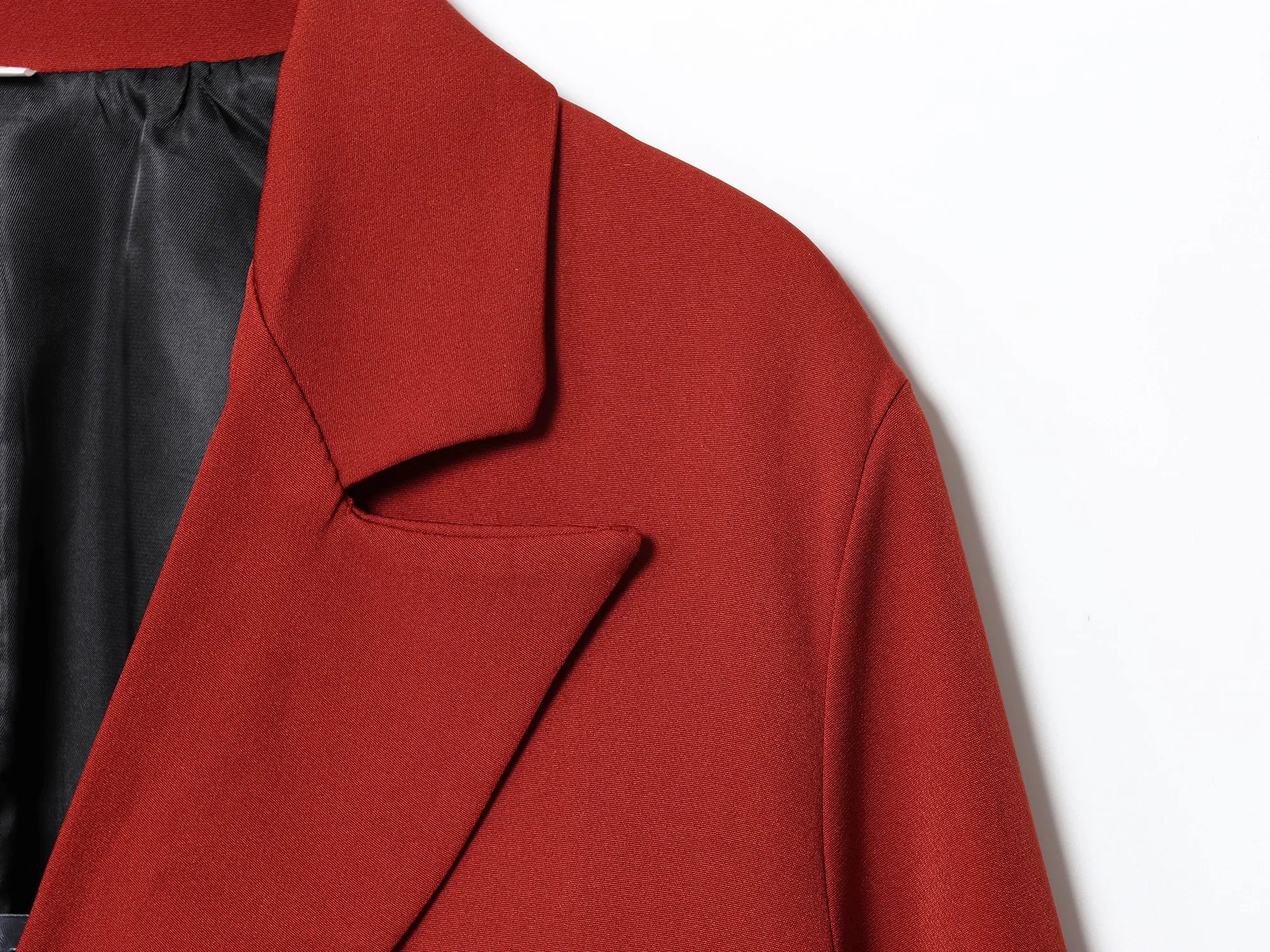 Fall Lady Blazer Lapel Double-breasted Blazer Coat 2025 Spring Autumn Fashion Minimalist Office Women Blazer